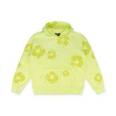 Denim Tears Neon Green Mono Wreath Hoodie
