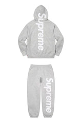 Supreme Side Logo Hoodie & Sweatpants Set – Heather Grey