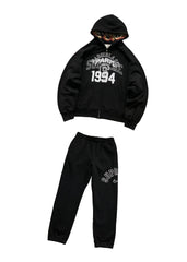 Supreme x Margiela Paris 1994 Zip Hoodie & Sweatpants Set – Black