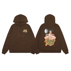 Travis Scott Cactus Jack Reese's Puffs Brown Unisex Hoodie