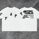 Travis Scott Astroworld Staff 2019 Festival Double Sided Tee