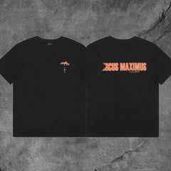 Travis Scott Circus Maximus Orange Logo Double Sided Tee