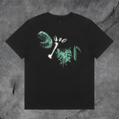 Travis Scott Utopia Fossil Insect Graphic Short Sleeve Tee