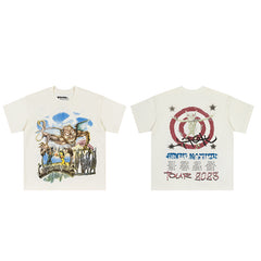 Travis Scott Circus Maximus 2023 Tour Demon Double Sided Tee