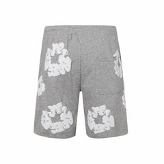Denim Tears Grey Cotton Sweat Shorts
