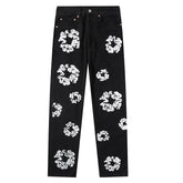 Denim Tears Wreath Black Denim Pants