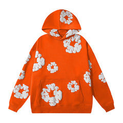 Denim Tears Orange Hoodie & Sweatpants Set