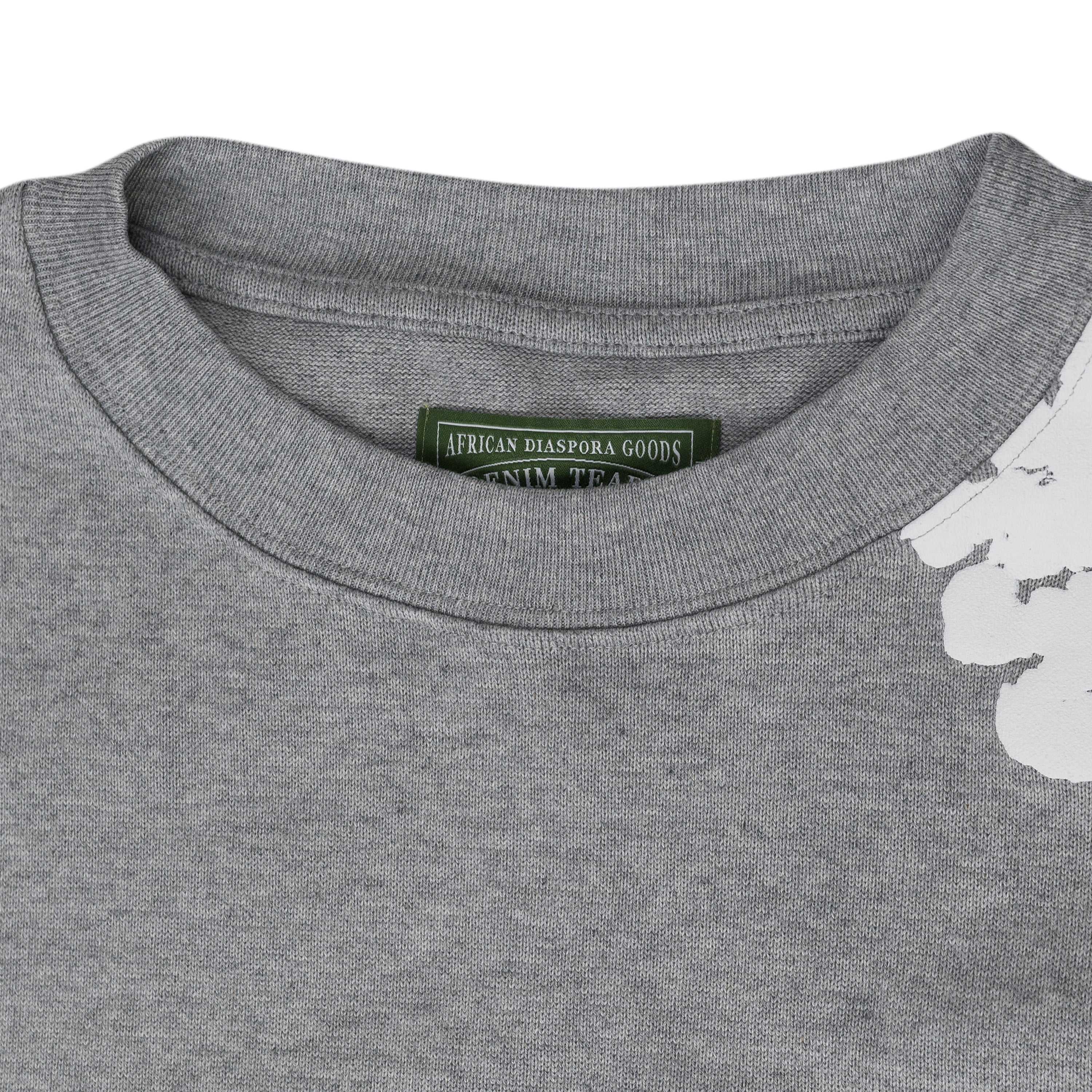 Denim Tears Grey Cotton Wreath LS T-Shirt