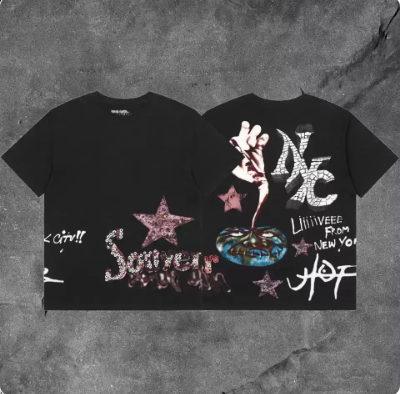 Travis Scott Cactus Jack Ny Summer Double Sided Graphic T-Shirt