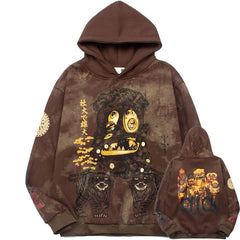 Travis Scott Cactus Jack Vintage Tiger Monster Unisex Hoodie