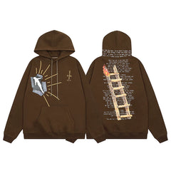 Travis Scott Cactus Jack Ladder Graphic Unisex Hoodie