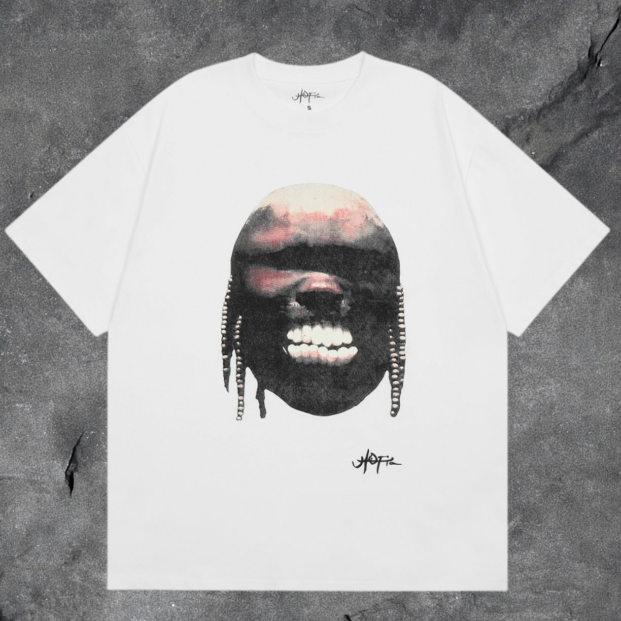 Travis Scott Utopia Portrait Graphic Short Sleeve Tee