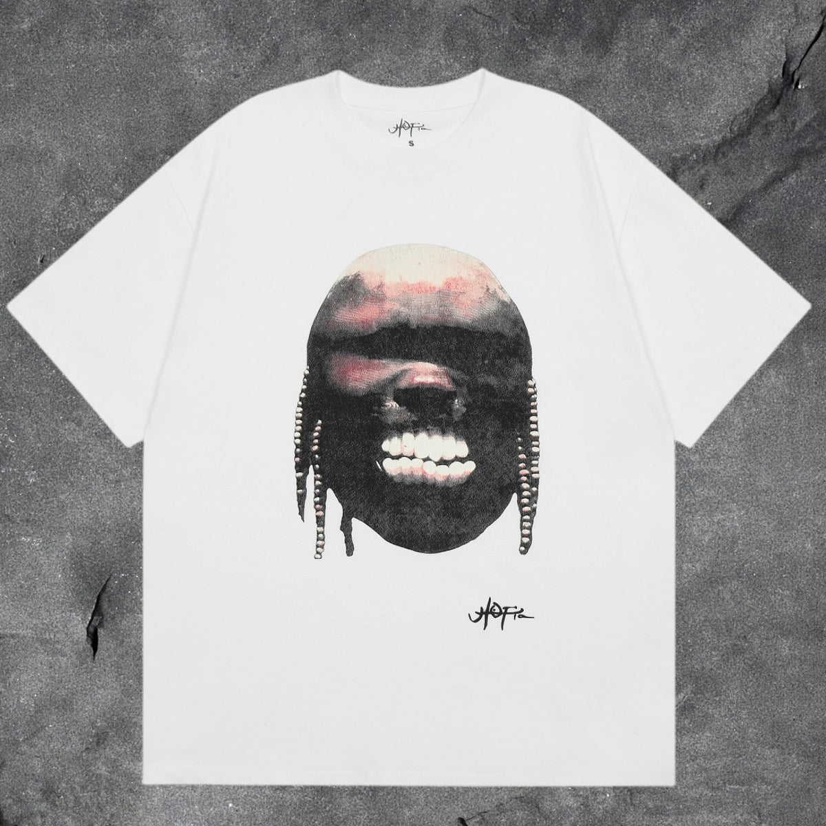 Travis Scott Utopia Portrait Graphic Short Sleeve Tee