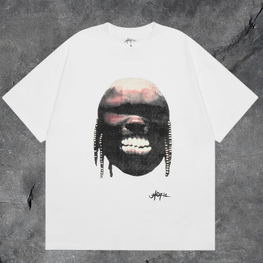 Travis Scott Cactus Jack Collection Skeleton Ma and Ma Fujiwara Hiroshi Co branded Printed Short sleeved T-shirt (51)