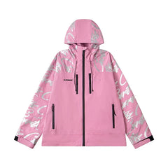 Corteiz Devil's Island Stormtrooper Waterproof Jacket Pink