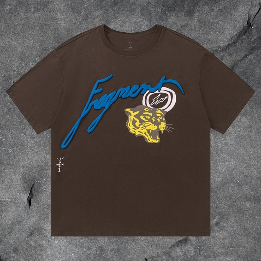Travis Scott Cactus Jack Collection Skeleton Ma and Ma Fujiwara Hiroshi Co branded Printed Short sleeved T-shirt (56)