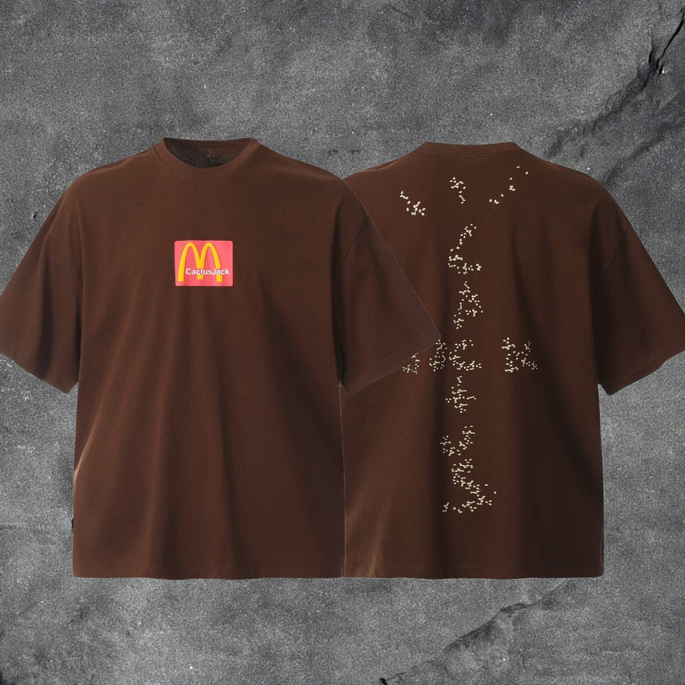 Travis Scott Cactus Jack Collection Skeleton Ma and Ma Fujiwara Hiroshi Co branded Printed Short sleeved T-shirt (64)