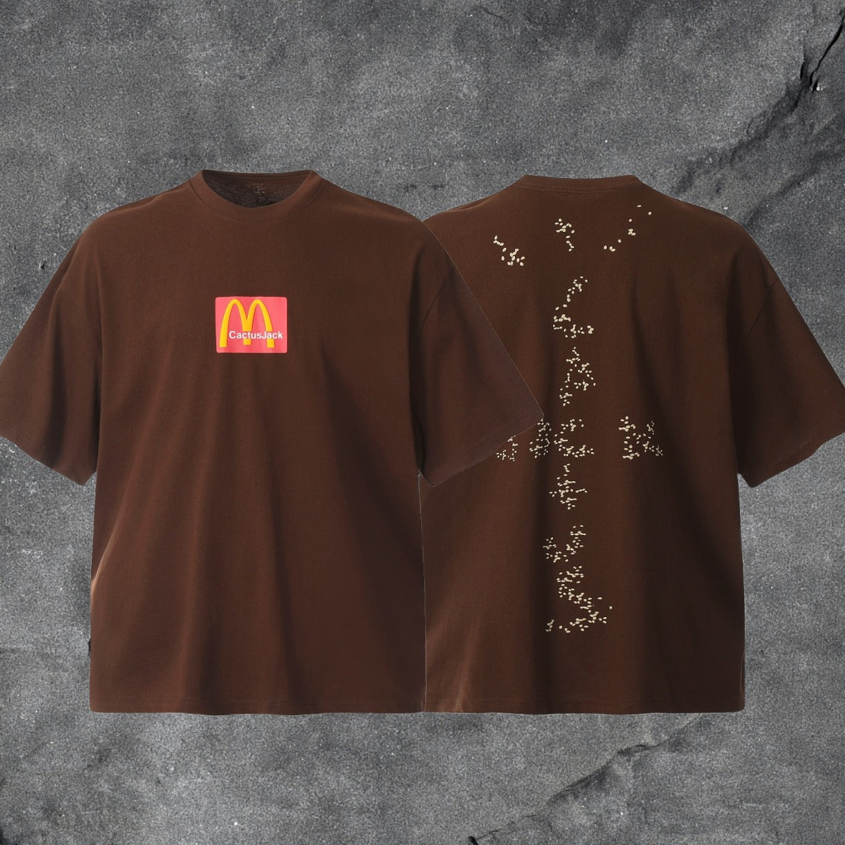 Travis Scott Cactus Jack Collection Skeleton Ma and Ma Fujiwara Hiroshi Co branded Printed Short sleeved T-shirt (57)