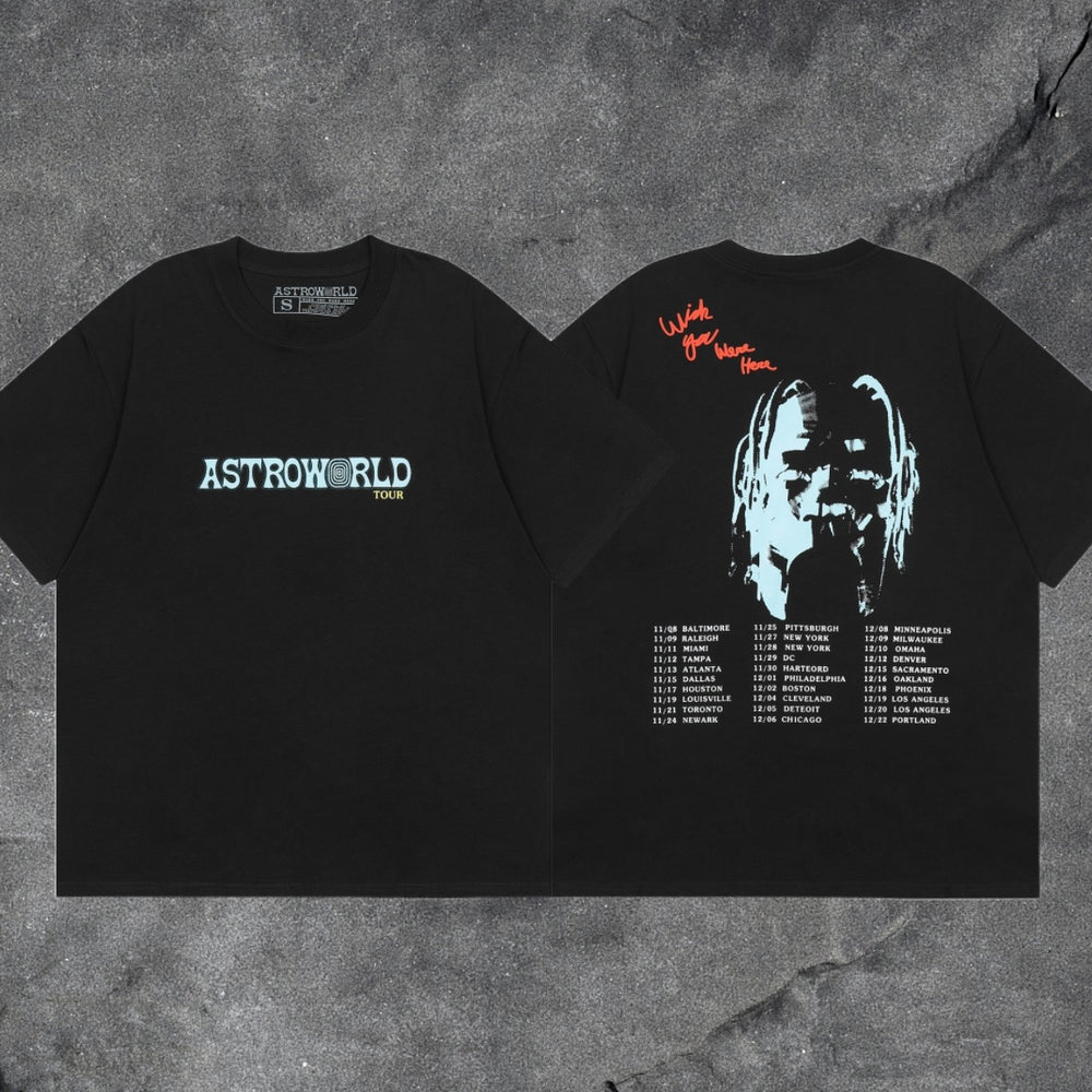 Travis Scott Cactus Jack Collection Skeleton Ma and Ma Fujiwara Hiroshi Co branded Printed Short sleeved T-shirt (51)