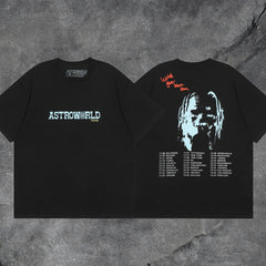 Travis Scott Astroworld Tour Wish You Were Here Tee