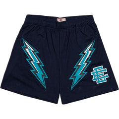 Eric Emanuel Lightning Graphic Mesh Shorts