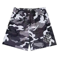 Eric Emanuel Grey Camo Mesh Shorts