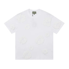 Denim Tears Cotton Wreath White Unisex Short Sleeve T Shirt