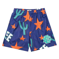 Eric Emanuel Cactus Star Print Mesh Shorts
