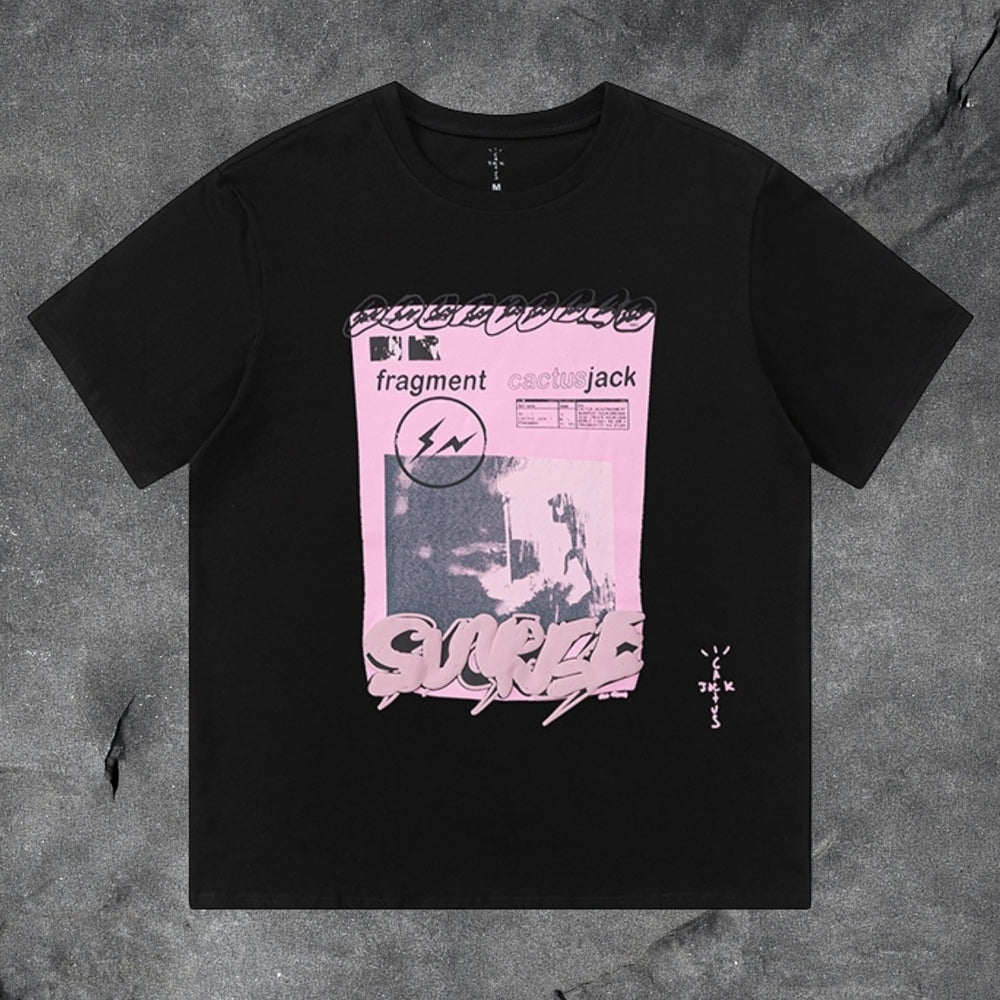 Travis Scott Cactus Jack Collection Skeleton Ma and Ma Fujiwara Hiroshi Co branded Printed Short sleeved T-shirt (51)