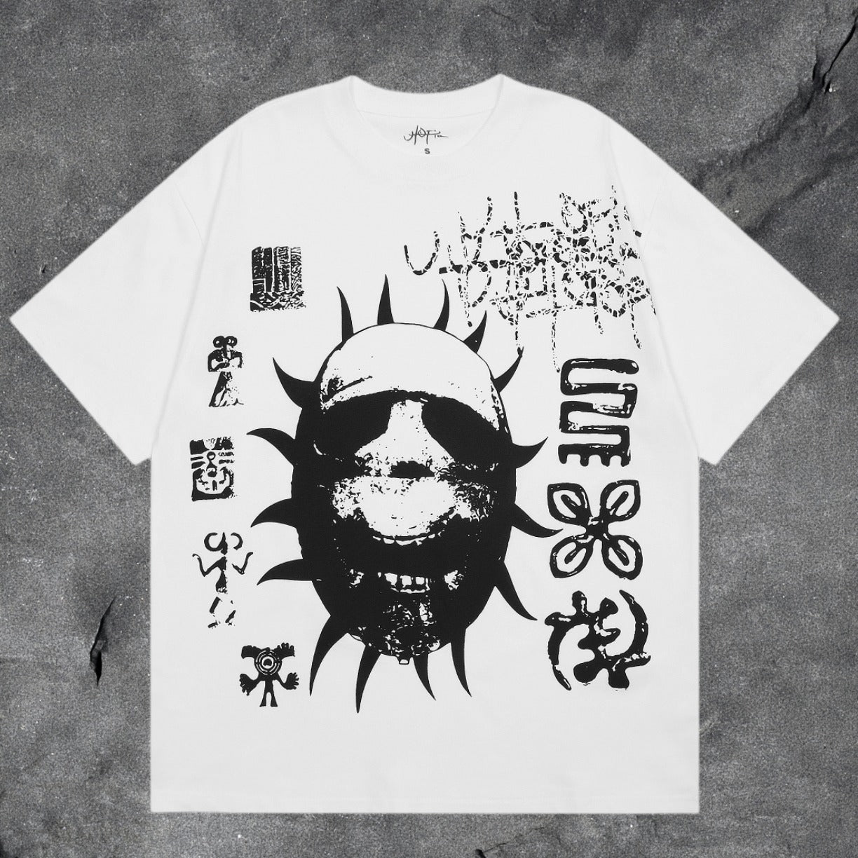 Travis Scott Cactus Jack Collection Skeleton Ma and Ma Fujiwara Hiroshi Co branded Printed Short sleeved T-shirt (57)