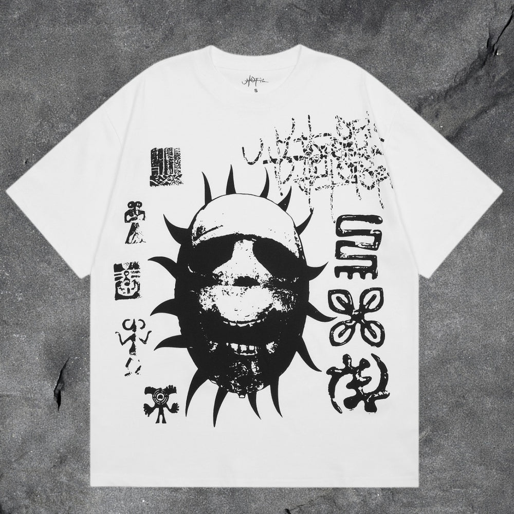 Travis Scott Cactus Jack Collection Skeleton Ma and Ma Fujiwara Hiroshi Co branded Printed Short sleeved T-shirt (64)