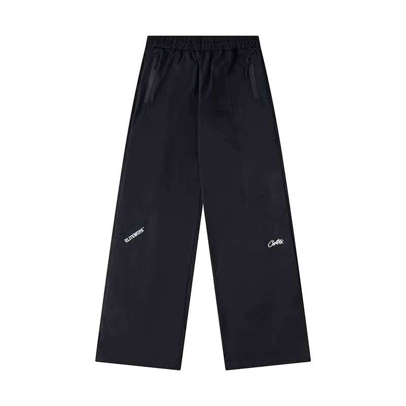 Corteiz Devil's Island Stormtrooper Waterproof Pants Black