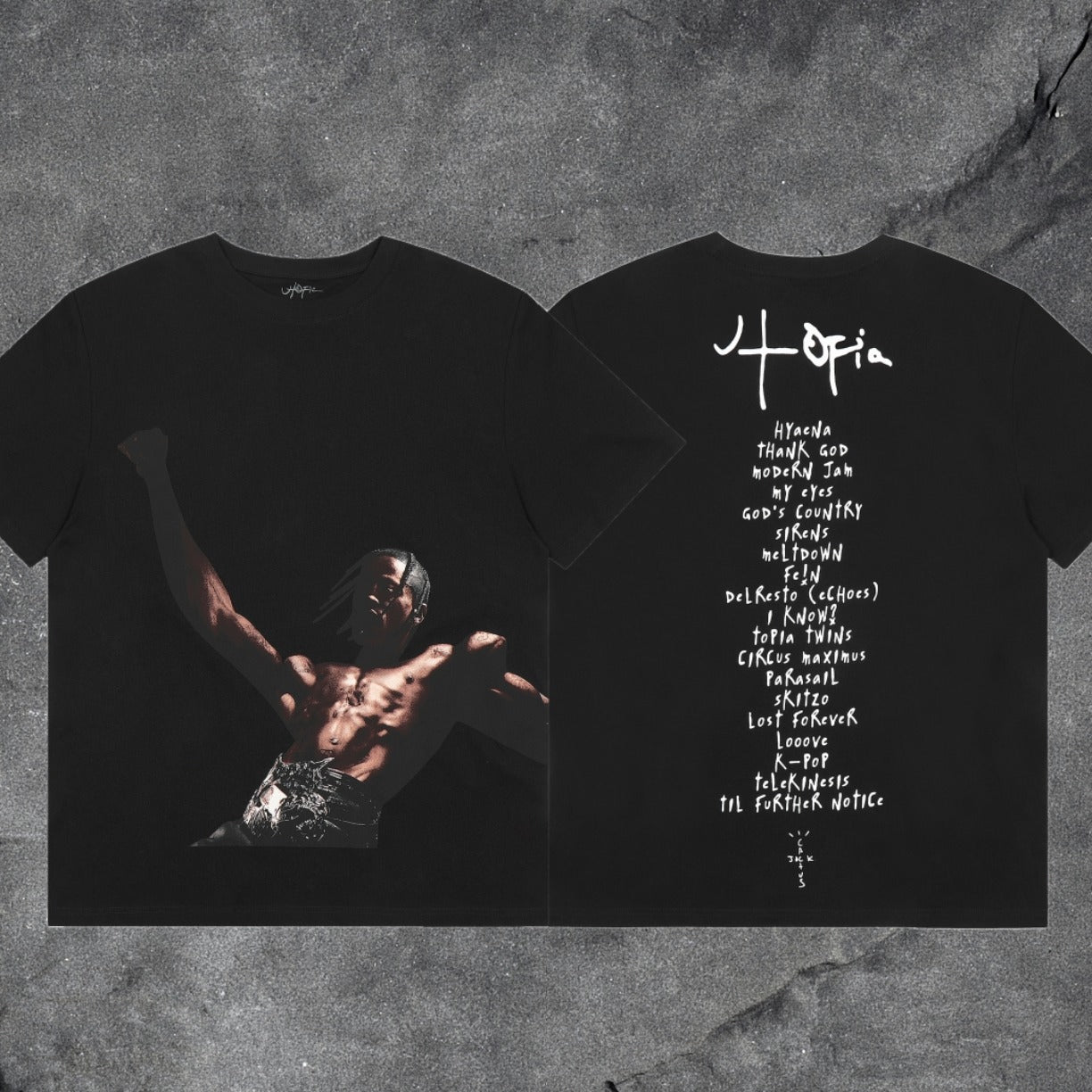 Travis Scott Cactus Jack Collection Skeleton Ma and Ma Fujiwara Hiroshi Co branded Printed Short sleeved T-shirt (64)