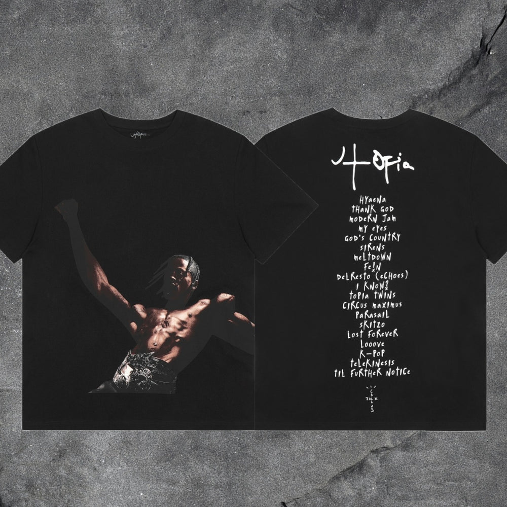 Travis Scott Cactus Jack Collection Skeleton Ma and Ma Fujiwara Hiroshi Co branded Printed Short sleeved T-shirt (64)