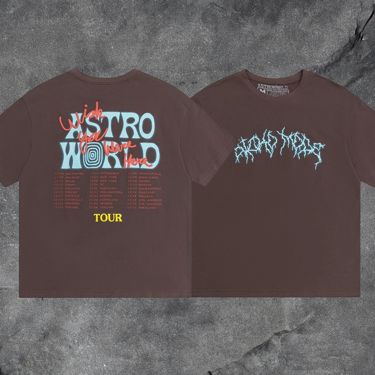 Travis Scott Cactus Jack Collection Skeleton Ma and Ma Fujiwara Hiroshi Co branded Printed Short sleeved T-shirt (64)