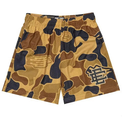 Eric Emanuel Brown Duck Camo Mesh Shorts