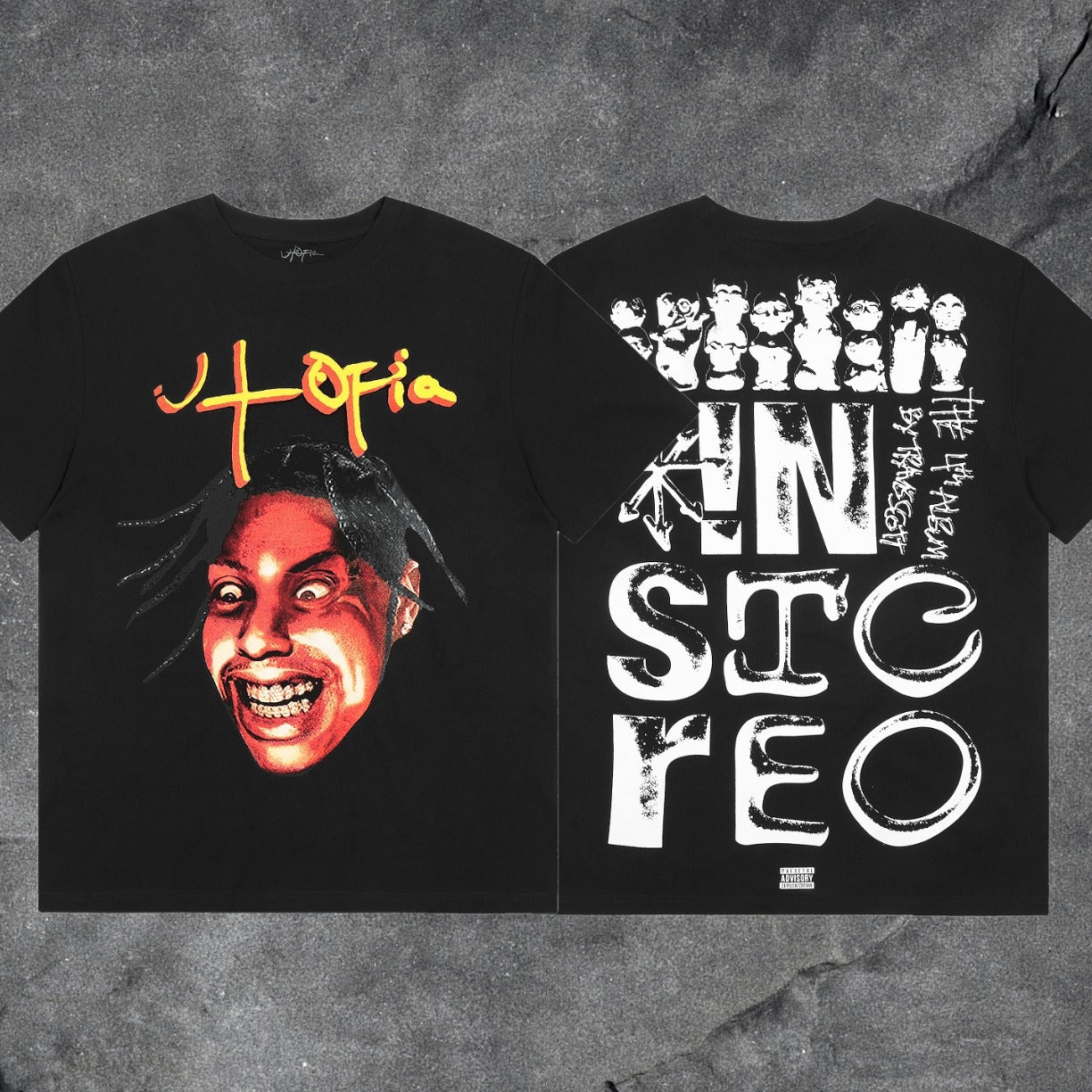 Travis Scott Cactus Jack Collection Skeleton Ma and Ma Fujiwara Hiroshi Co branded Printed Short sleeved T-shirt (56)