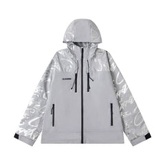Corteiz Devil's Island Stormtrooper Waterproof Jacket Grey