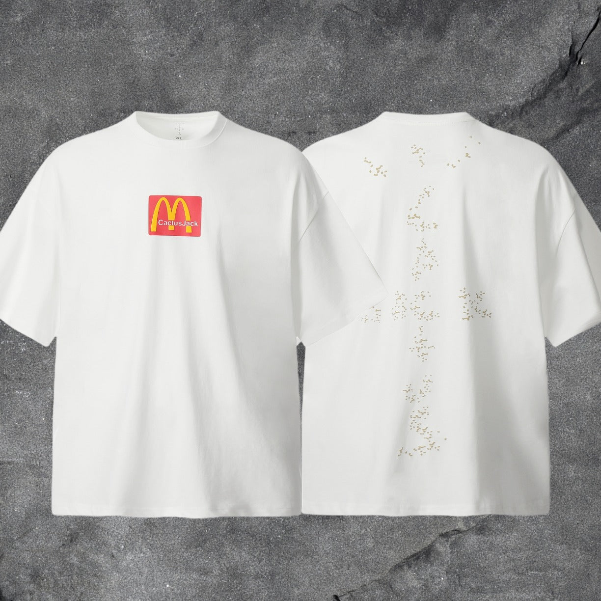 Travis Scott Cactus Jack Collection Skeleton Ma and Ma Fujiwara Hiroshi Co branded Printed Short sleeved T-shirt (57)