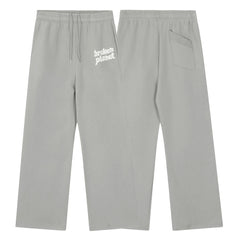 Broken Planet Foam Print Loose Fit Sweatpants - Cement Grey