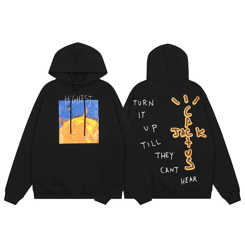 Travis Scott Cactus Jack Highest Art Unisex Hoodie