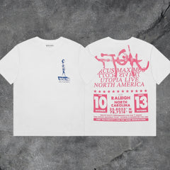 Travis Scott Cactus Jack Collection Skeleton Ma and Ma Fujiwara Hiroshi Co branded Printed Short sleeved T-shirt (57)