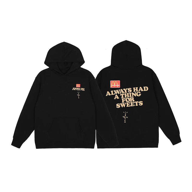 Travis Scott Cactus Jack Mcdonalds Ketchup Unisex Hoodie