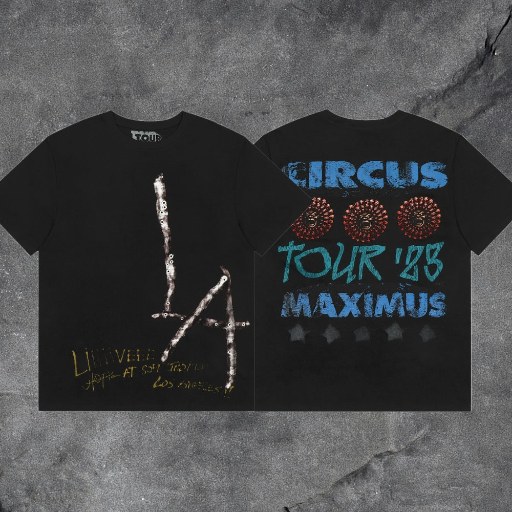 Travis Scott Cactus Jack Collection Skeleton Ma and Ma Fujiwara Hiroshi Co branded Printed Short sleeved T-shirt (52)