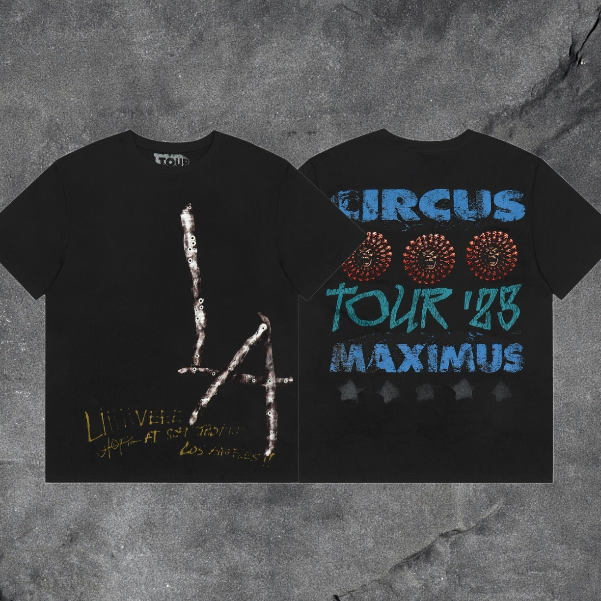 Travis Scott Cactus Jack Collection Skeleton Ma and Ma Fujiwara Hiroshi Co branded Printed Short sleeved T-shirt (56)