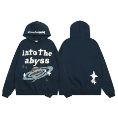Broken Planet "Into The Abyss" Graphic Hoodie - Dark Navy