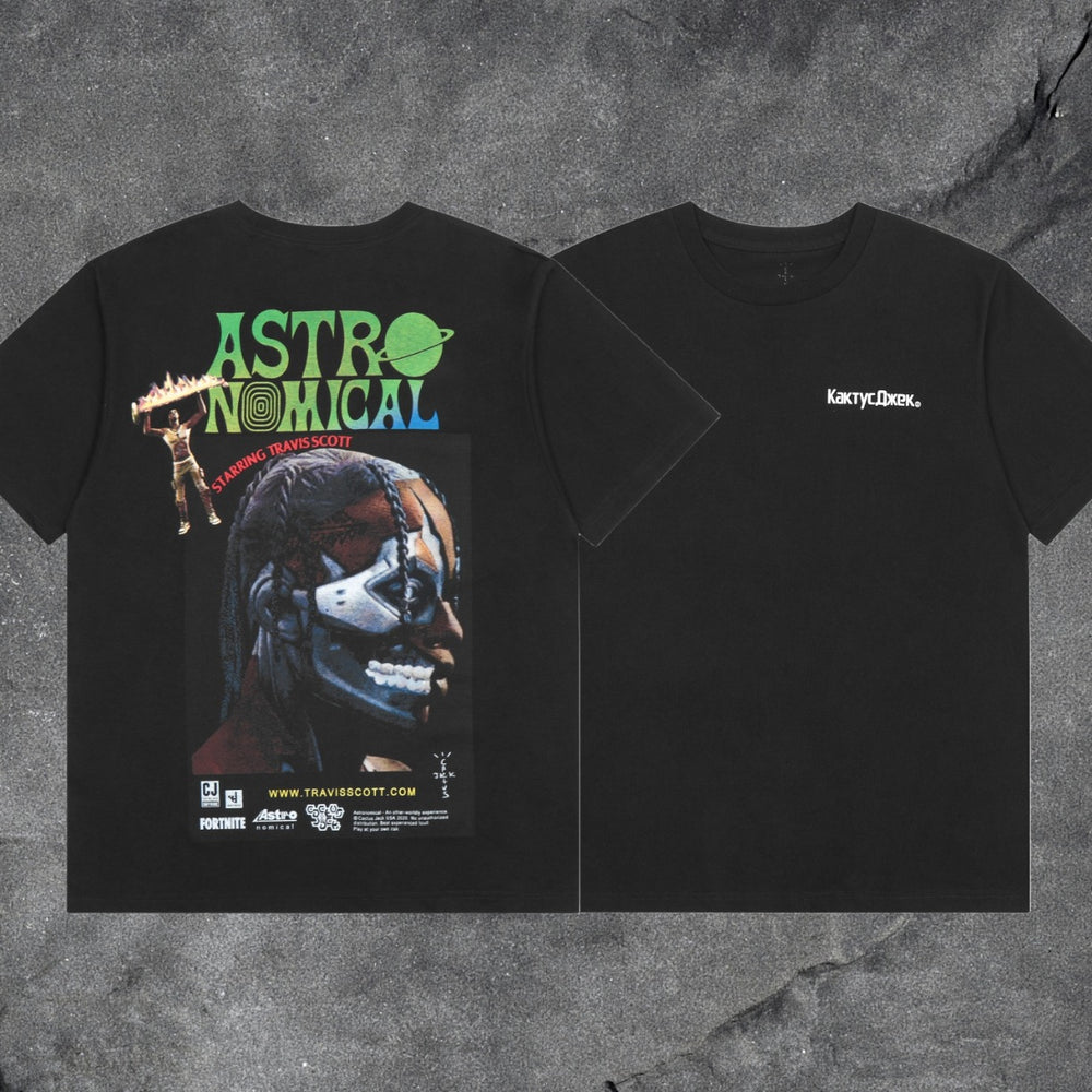 Travis Scott Cactus Jack Collection Skeleton Ma and Ma Fujiwara Hiroshi Co branded Printed Short sleeved T-shirt (64)