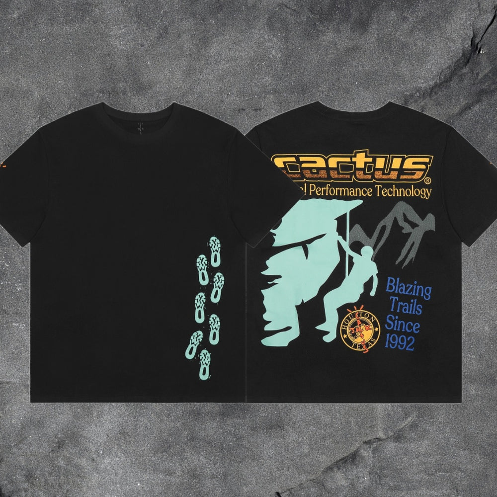 Travis Scott Cactus Jack Collection Skeleton Ma and Ma Fujiwara Hiroshi Co branded Printed Short sleeved T-shirt (51)