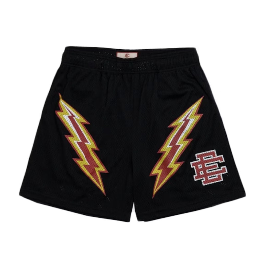 Eric Emanuel EE Basic Lightning Bolt Short Black/Yellow/Red