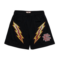 Eric Emanuel EE Basic Lightning Bolt Short Black/Yellow/Red